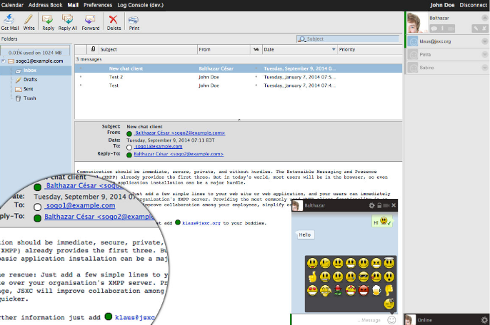 Interoperable Chat in Your Web Browser: JSXC 3.0 released